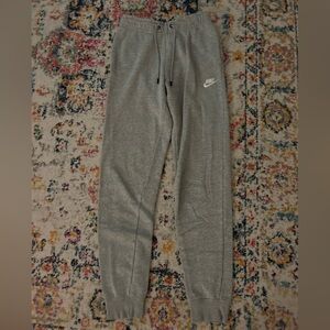 Grey Nike sweatpants